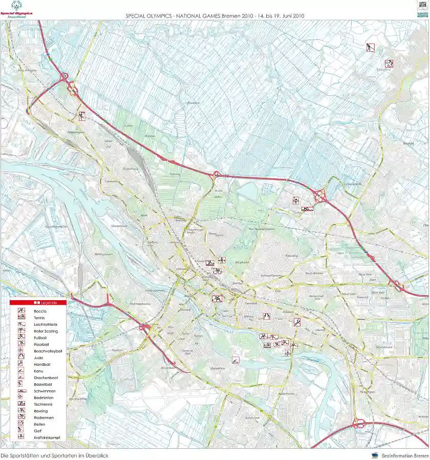 Übersicht Veranstaltungsorte auf dem Stadtplan