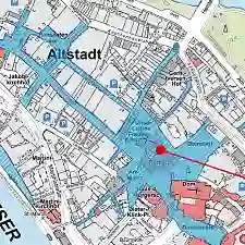 Ausschnitt Übersichtskarte Maskenpflicht Bremen