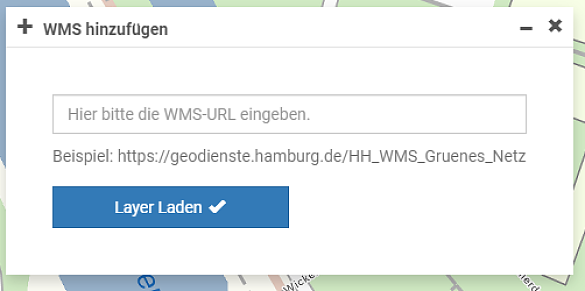 WMS hinzufügen