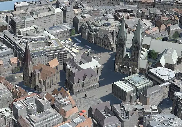 Bild vom 3D-Stadtmodell