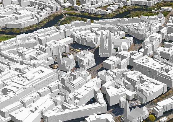 3D-Daten von Bremen online