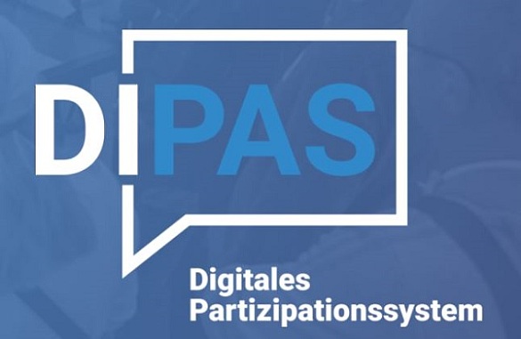 Logo digitales Partizipationssystem DIPAS